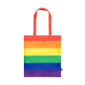 Pride rainbow RPET handlenett