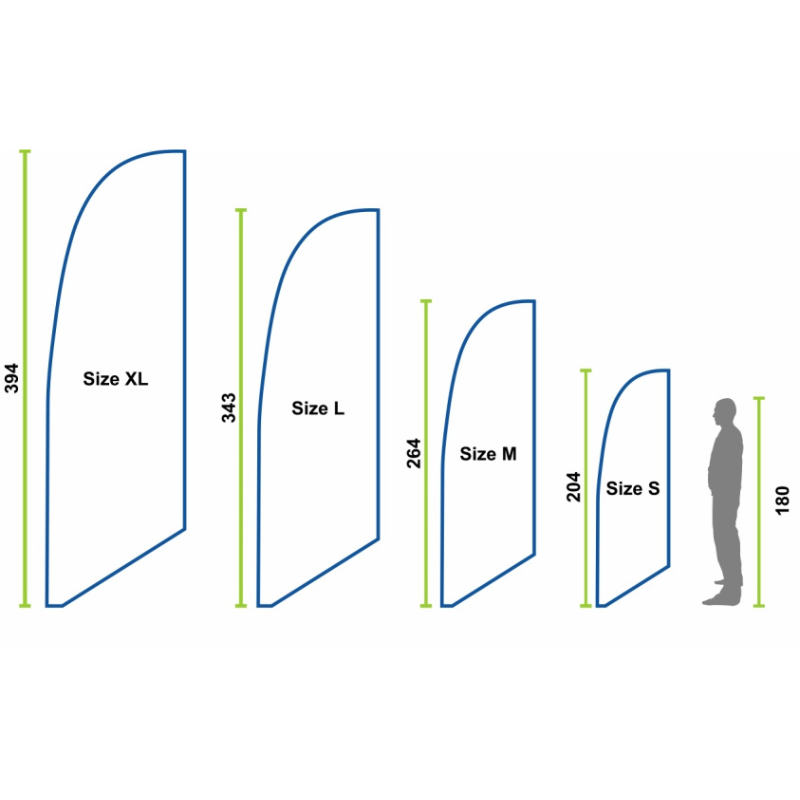 Beachflagg SS Basic - Bilde 5