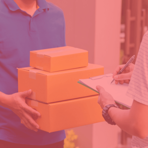 Lager og logistikk Illustrasjonsbilde lager og logistikk