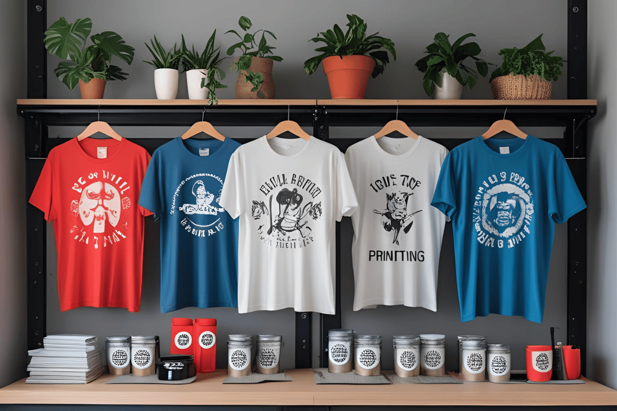 Illustrasjonsbilde ulike printmetoder