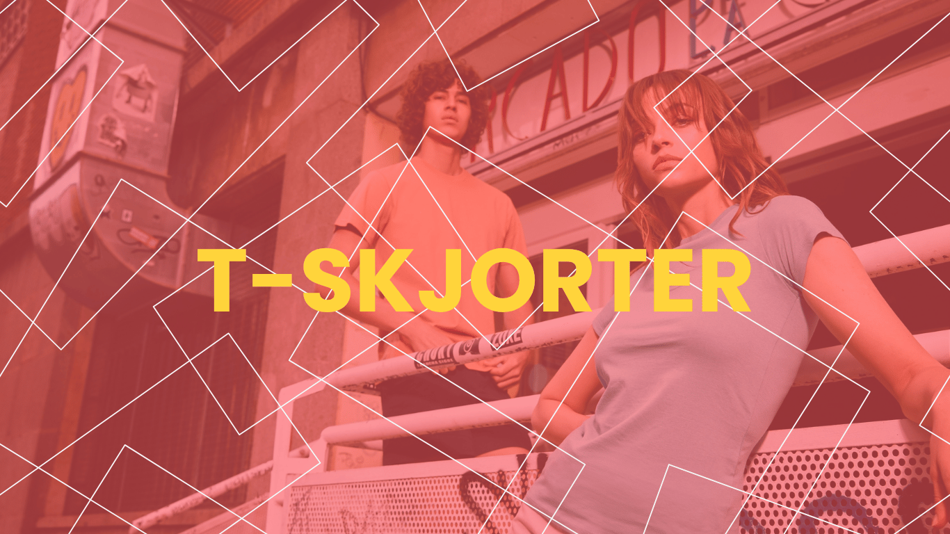 Profilioo t-skjorter produktkategori sidebilde Produktkategori t-skjorter