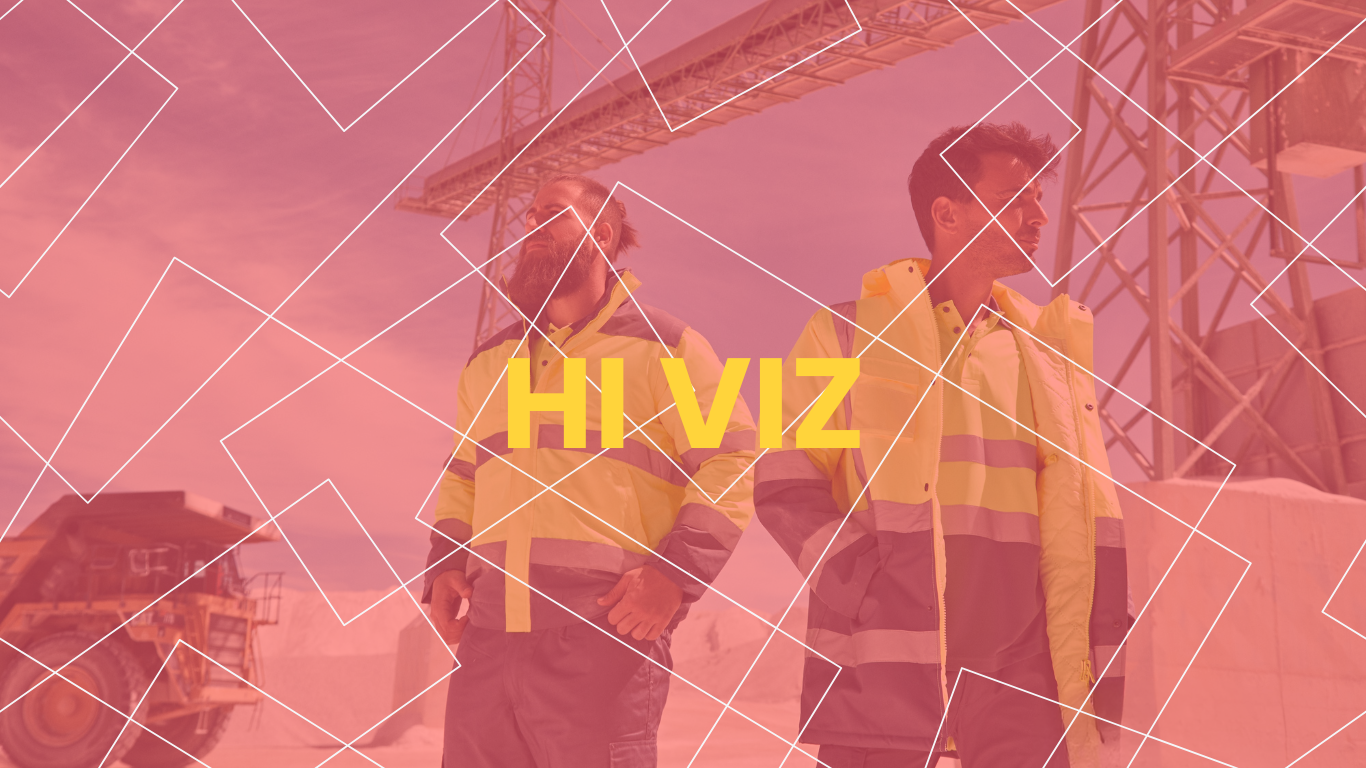 Profilioo synlighetstøy produktkategori sidebilde Hi Viz arbeidstøy produktkategoribilde